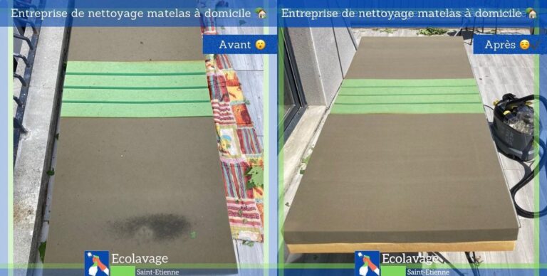 Nettoyage matelas à domicile Saint-Étienne