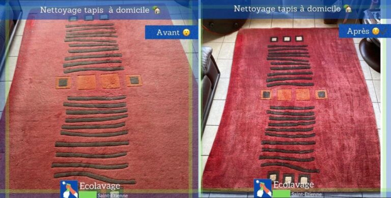 Nettoyage tapis à domicile Saint-Etienne